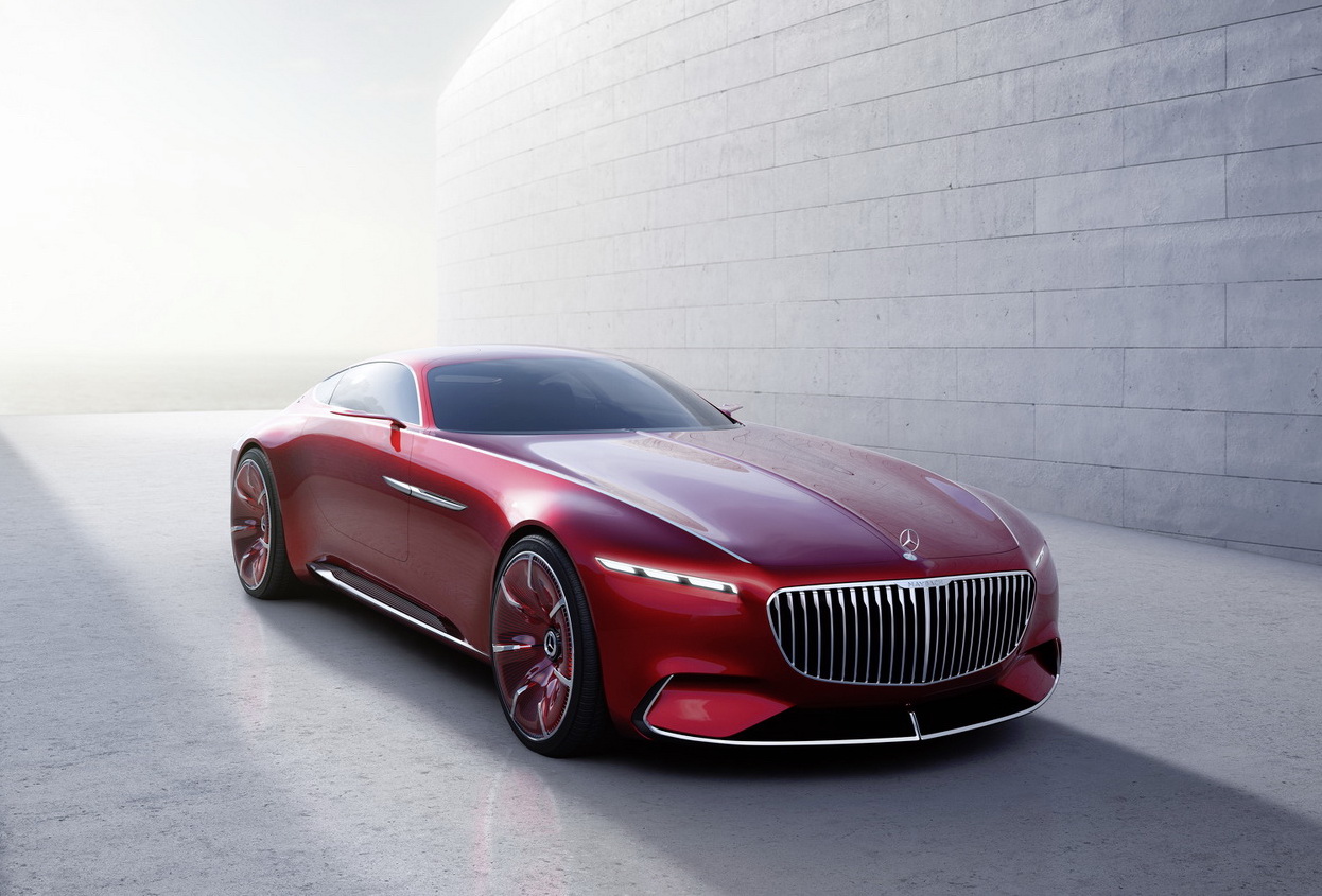 Mercedes Maybach 6 concept coupe leaked